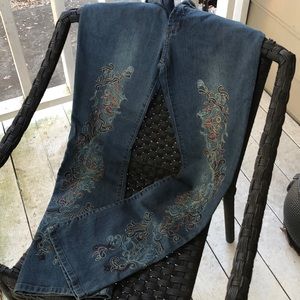 Jeans-Max studio embroidered jeans bootcut